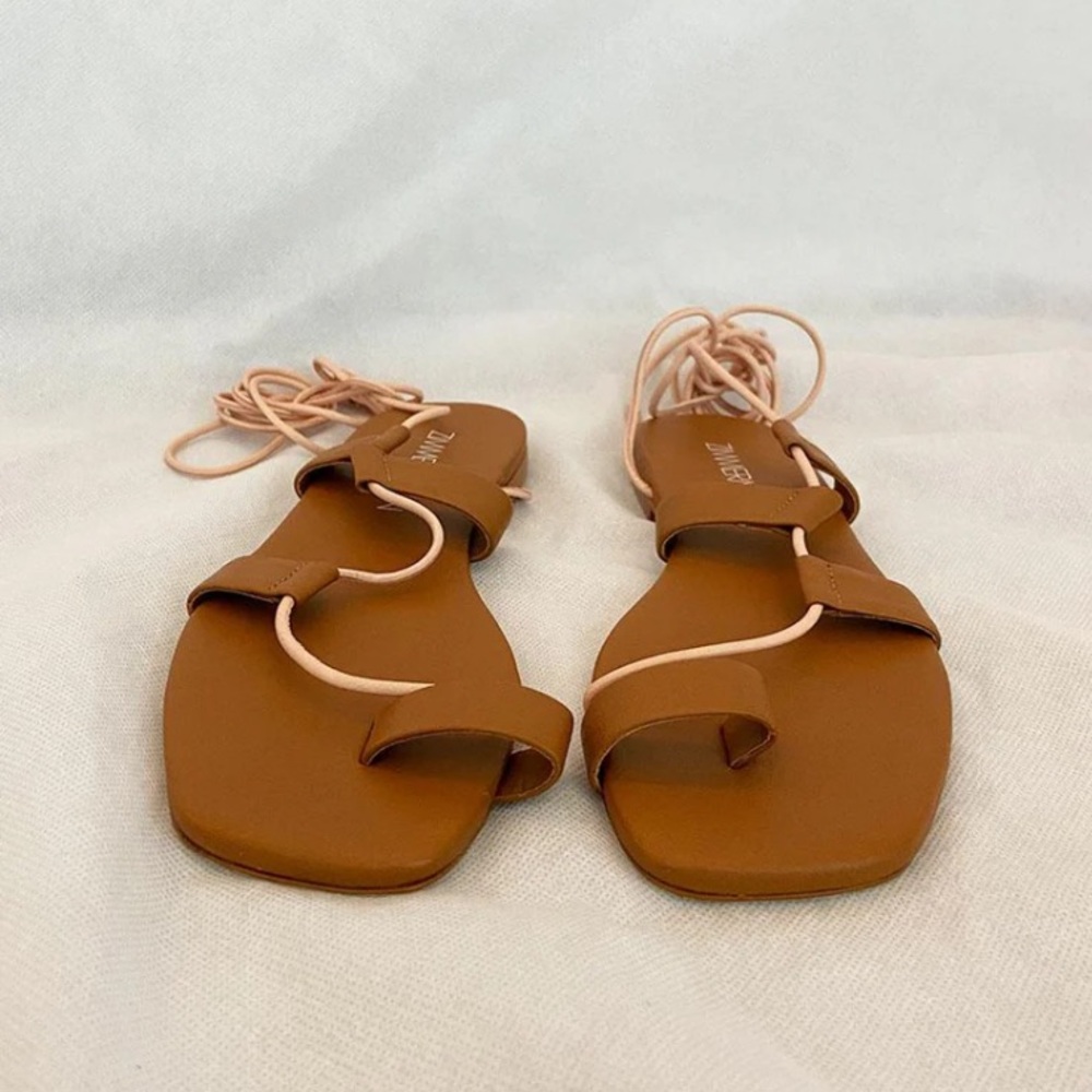 Zimmermann Tan Lace Up Sandals - Sz. 40 - Picture 4 of 16